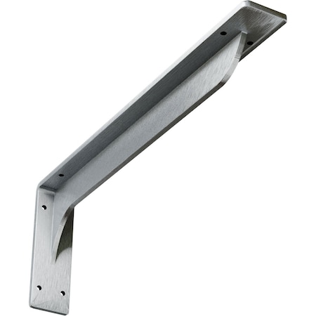 Embrey Steel Bracket, Unfinished 2W X 18D X 6 1/2H